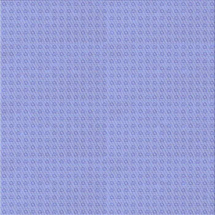 Round Machine Washable Transitional Light Slate Blue Rug, wshpat2336blu