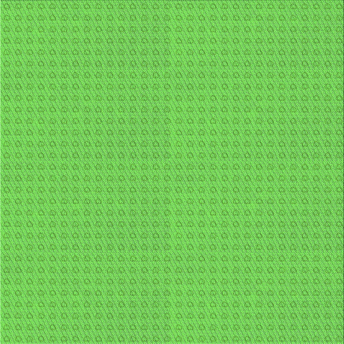 Round Patterned Emerald Green Rug, pat2336grn