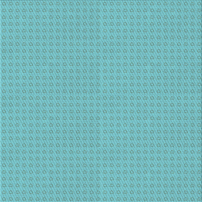 Round Patterned Light Sea Green Rug, pat2336lblu