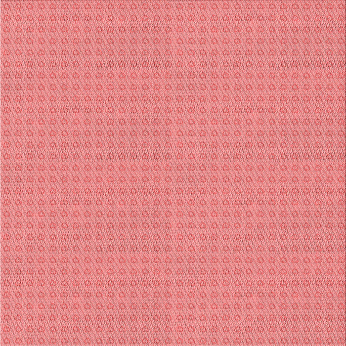 Round Patterned Fire Red Rug, pat2336rd