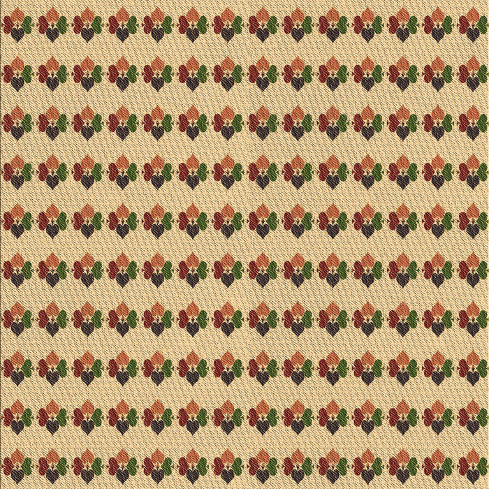 Patterned Light Brown Rug, pat2337brn