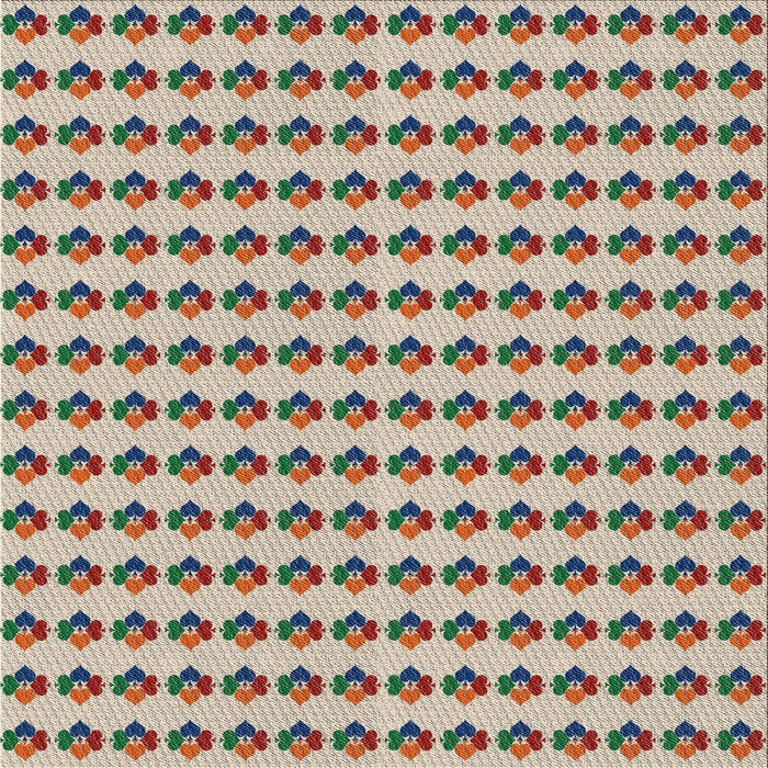 Sideview of Machine Washable Transitional Brown Rug, wshpat2337