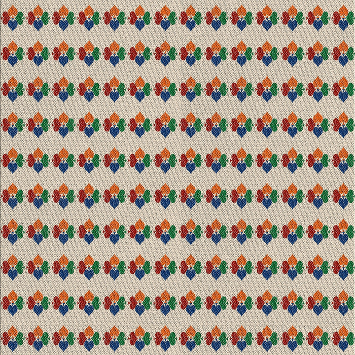 Patterned Brown Novelty Rug, pat2337