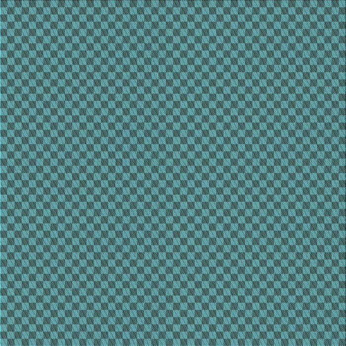 Round Machine Washable Transitional Deep-Sea Green Rug, wshpat2338lblu