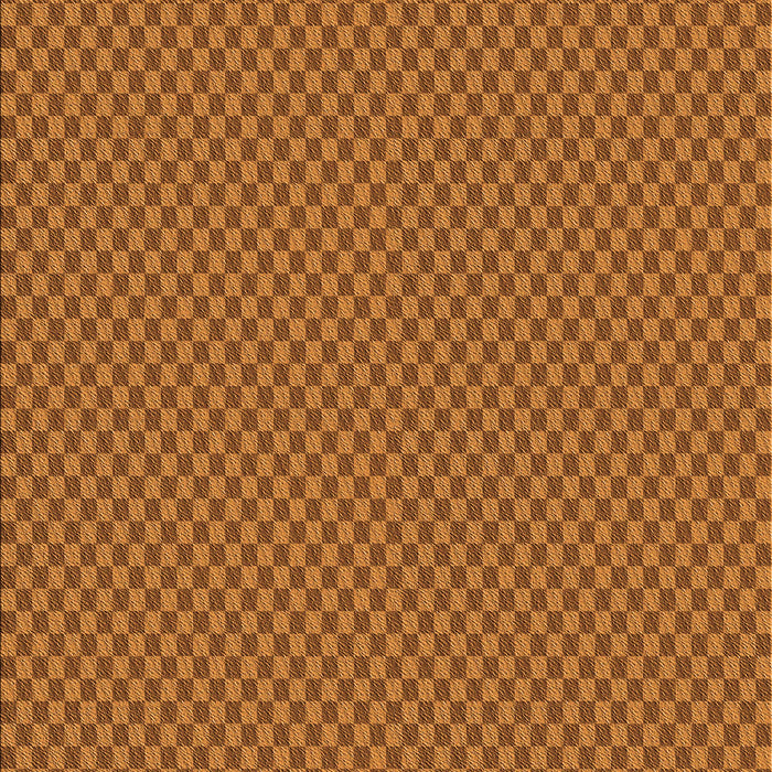 Patterned Neon Orange Rug, pat2338org