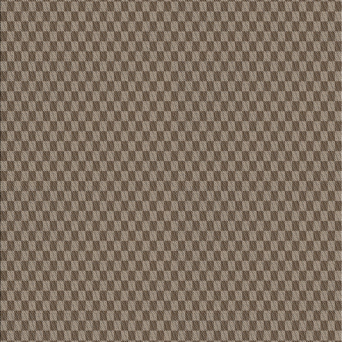 Patterned Dark Brown Novelty Rug, pat2338