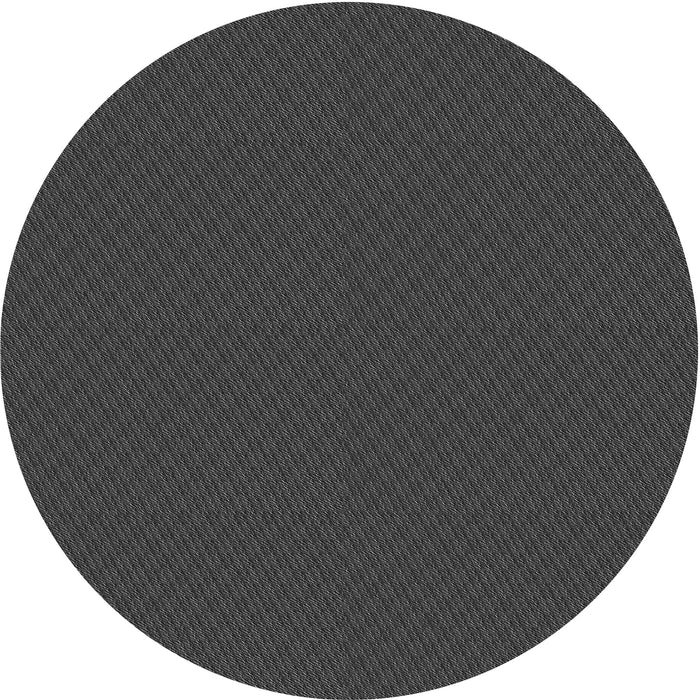 Square Patterned Charcoal Black Rug, pat2339gry