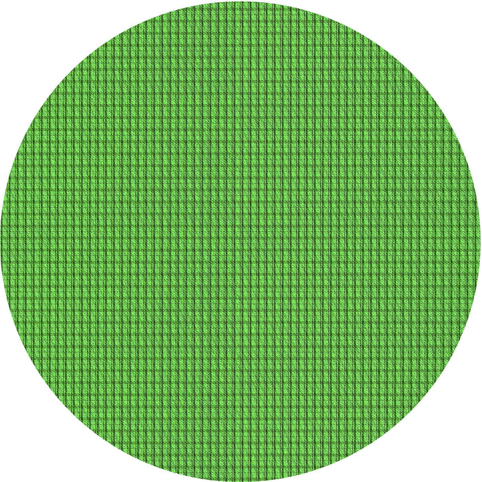 Square Machine Washable Transitional Green Rug in a Living Room, wshpat2340grn