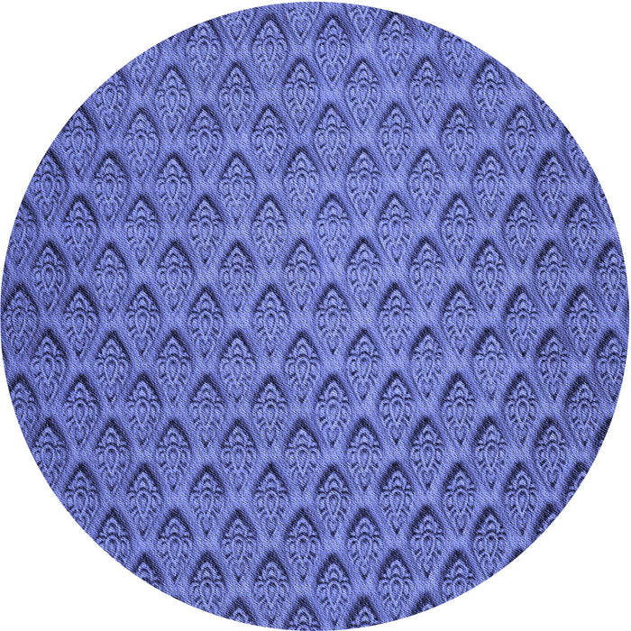 Square Machine Washable Transitional Sky Blue Rug in a Living Room, wshpat2341blu