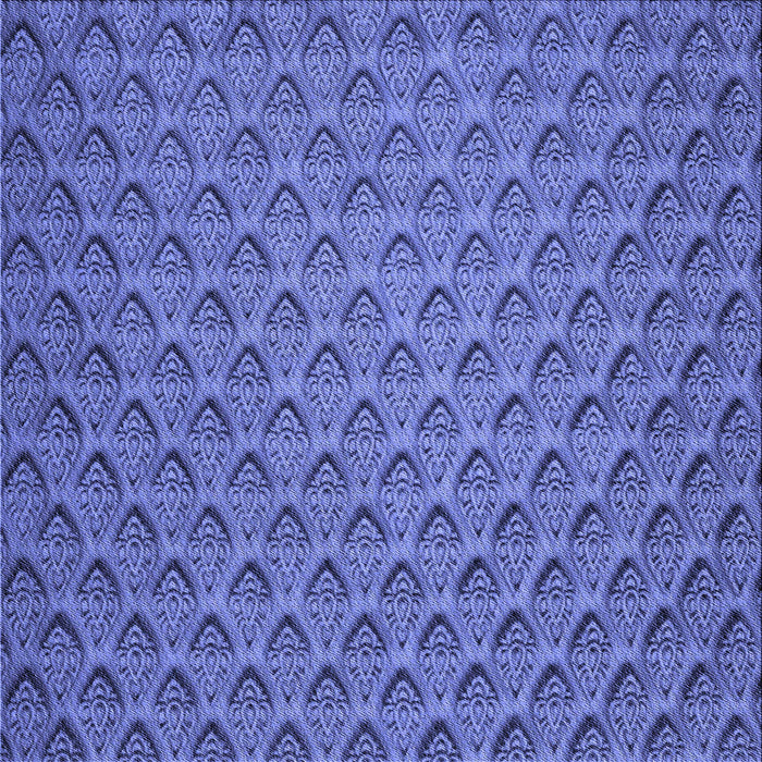 Round Machine Washable Transitional Sky Blue Rug, wshpat2341blu