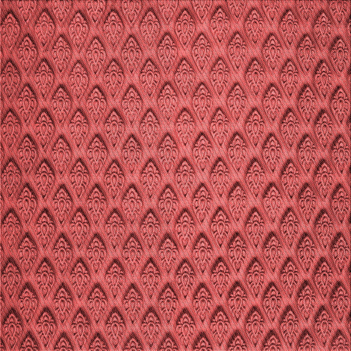 Round Machine Washable Transitional Red Rug, wshpat2341rd