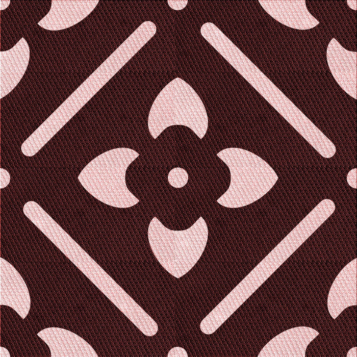 Round Machine Washable Transitional Chocolate Brown Rug, wshpat2342rd