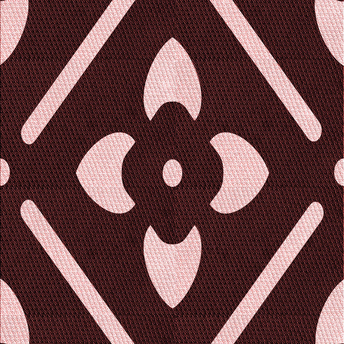 Machine Washable Transitional Chocolate Brown Rug, wshpat2342rd