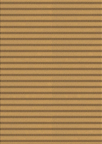 Machine Washable Transitional Dark Bisque Brown Rug, wshpat2343brn