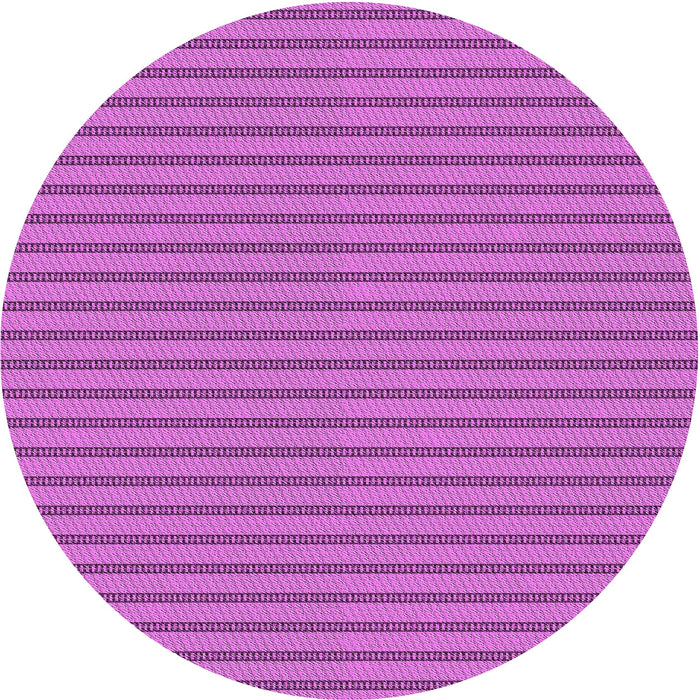 Square Machine Washable Transitional Bright Neon Pink Purple Rug in a Living Room, wshpat2343pur