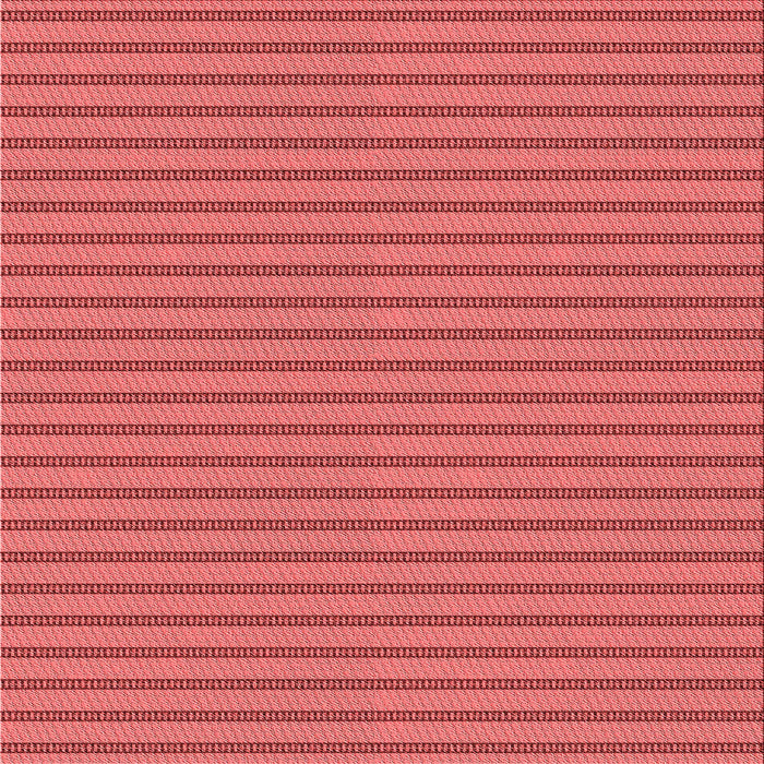 Round Patterned Red Rug, pat2343rd