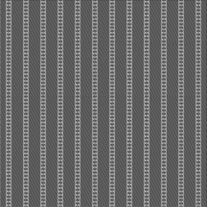 Round Patterned Black Rug, pat2344gry