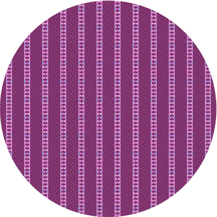 Square Patterned Medium Violet Red Pink Rug, pat2344pur