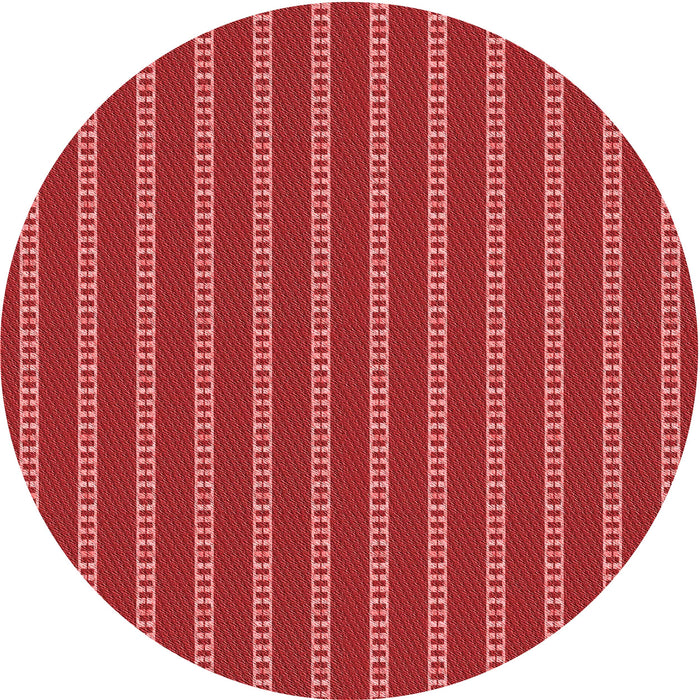 Square Machine Washable Transitional Red Rug in a Living Room, wshpat2344rd