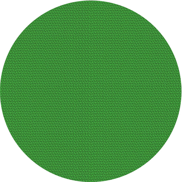 Square Patterned Green Rug, pat2345grn