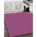 Machine Washable Transitional Burnt Pink Rug in a Family Room, wshpat2345pur