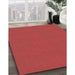 Machine Washable Transitional Red Rug in a Family Room, wshpat2345rd