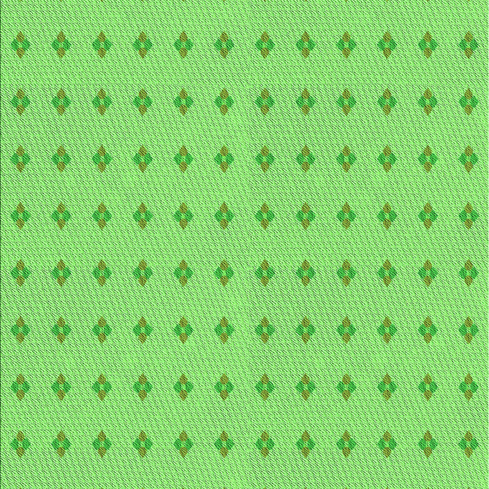 Patterned Emerald Green Rug, pat2346grn