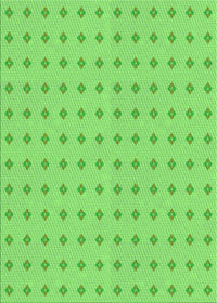 Machine Washable Transitional Emerald Green Rug, wshpat2346grn