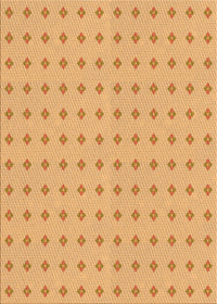 Machine Washable Transitional Orange Rug, wshpat2346org