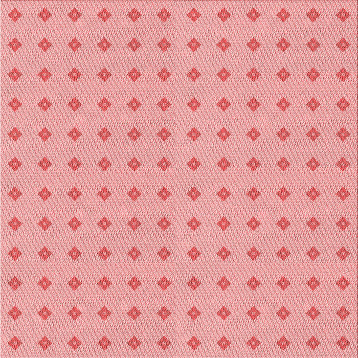 Round Patterned Pastel Pink Rug, pat2346rd