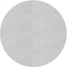 Square Patterned Platinum Gray Rug, pat2347gry