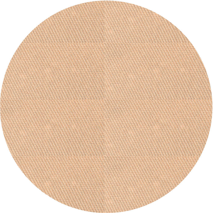 Square Machine Washable Transitional Pastel Orange Rug in a Living Room, wshpat2347org