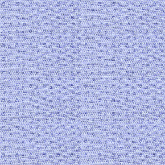 Round Patterned Sky Blue Rug, pat2348blu