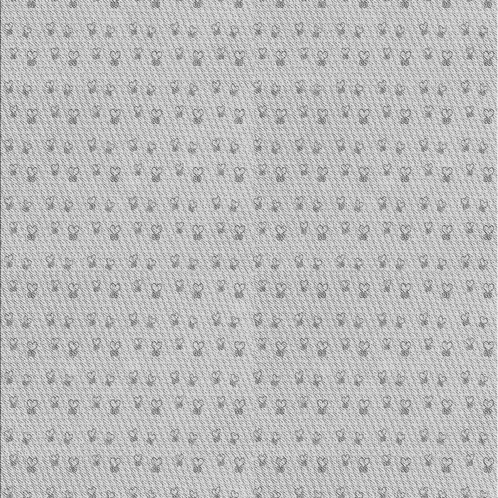 Machine Washable Transitional Dark Gray Rug, wshpat2348gry