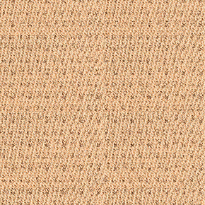 Machine Washable Transitional Orange Rug, wshpat2348org