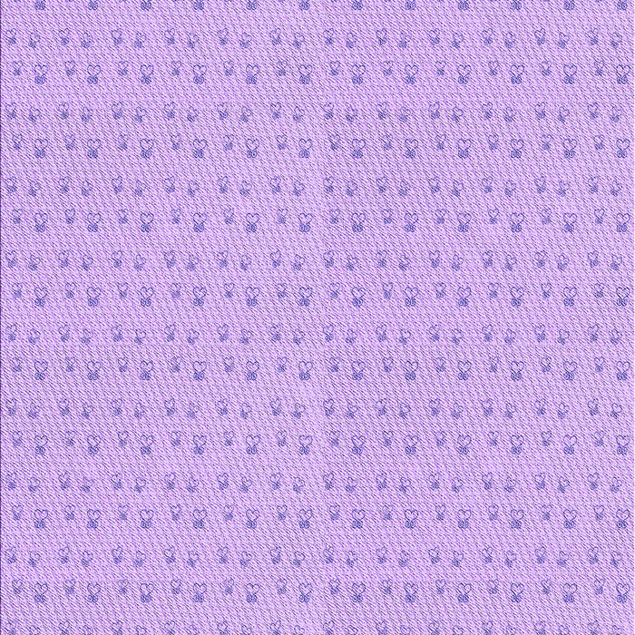 Machine Washable Transitional Purple Rug, wshpat2348pur
