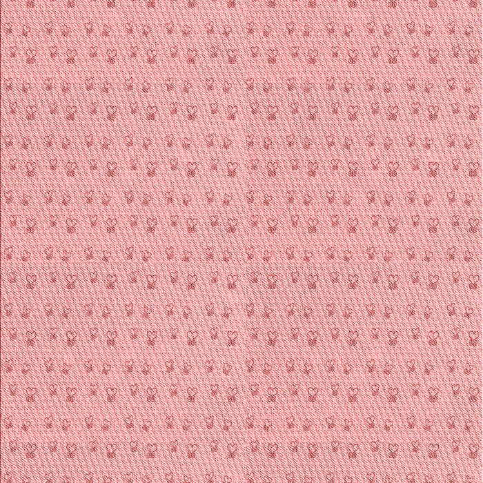 Patterned Baby Pink Rug, pat2348rd