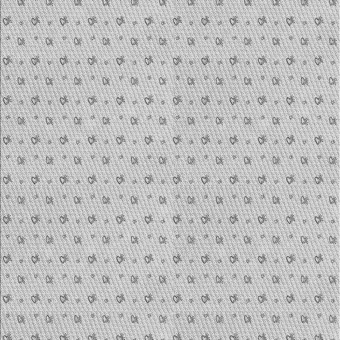 Machine Washable Transitional Dark Gray Rug, wshpat2349gry