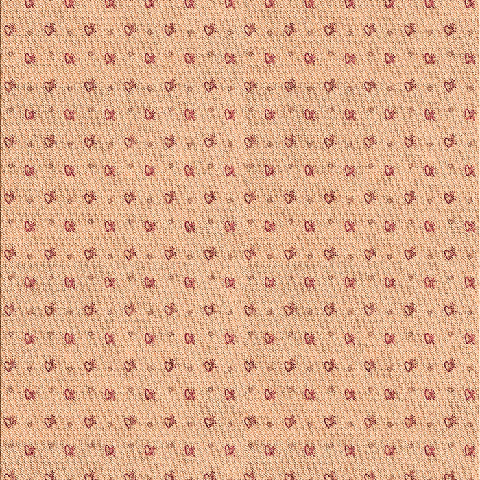 Machine Washable Transitional Orange Rug, wshpat2349org