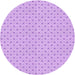 Square Patterned Purple Rug, pat2349pur