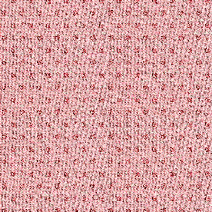 Machine Washable Transitional Pink Rug, wshpat2349rd