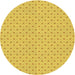 Square Patterned Golden Yellow Rug, pat2349yw