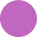 Square Machine Washable Transitional Bright Neon Pink Purple Rug in a Living Room, wshpat2350pur