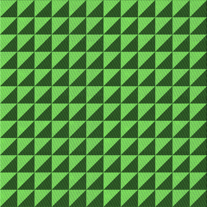 Round Patterned Deep Emerald Green Rug, pat2351grn