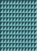 Patterned Bright Turquoise Blue Rug, pat2351lblu