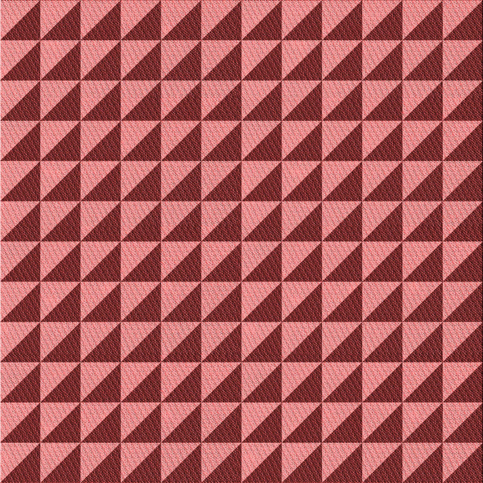 Round Patterned Red Rug, pat2351rd