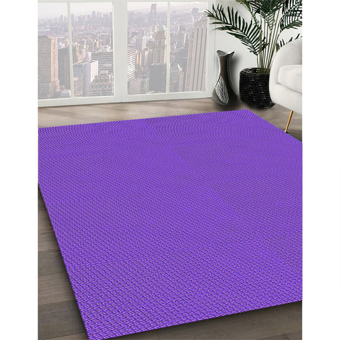 Machine Washable Transitional Neon Purple Rug in a Family Room, wshpat2352pur