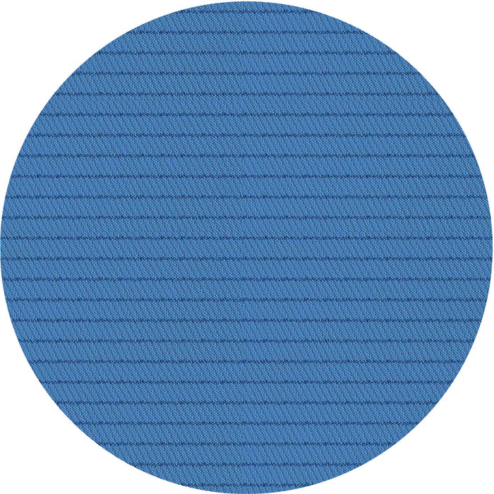 Square Patterned Blue Rug, pat2353lblu