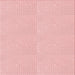 Round Patterned Pastel Red Pink Rug, pat2354rd