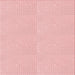 Round Machine Washable Transitional Pastel Red Pink Rug, wshpat2354rd